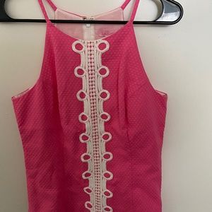 Lilly Pulitzer Halter Pink Top - Sz 6